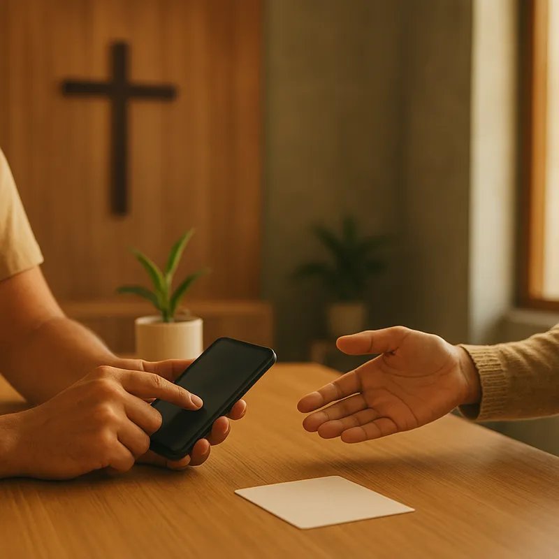 Cadastro de visitantes: acolher e converter pelo celular - Gestão Eclesiástica